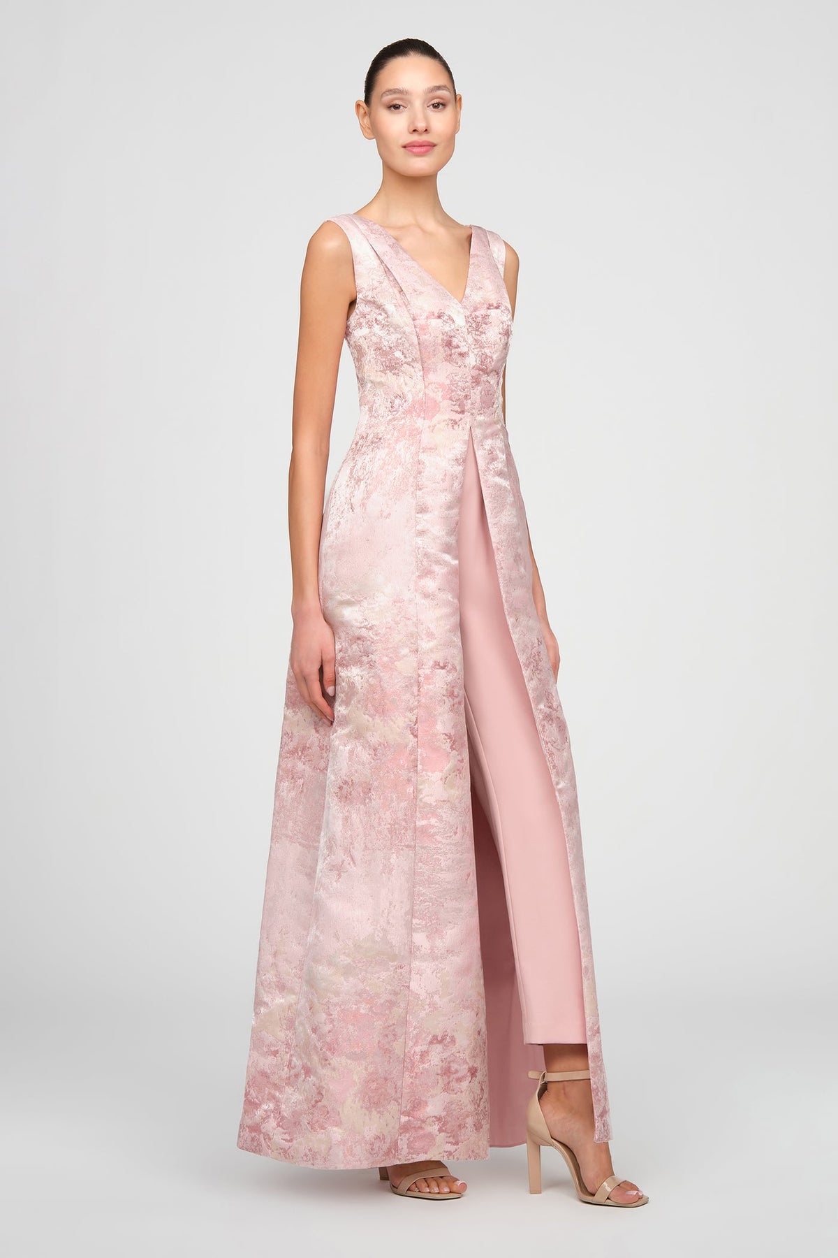 Metallic Jacquard Clark Jumpsuit Kay Unger 55411431 Wholesale