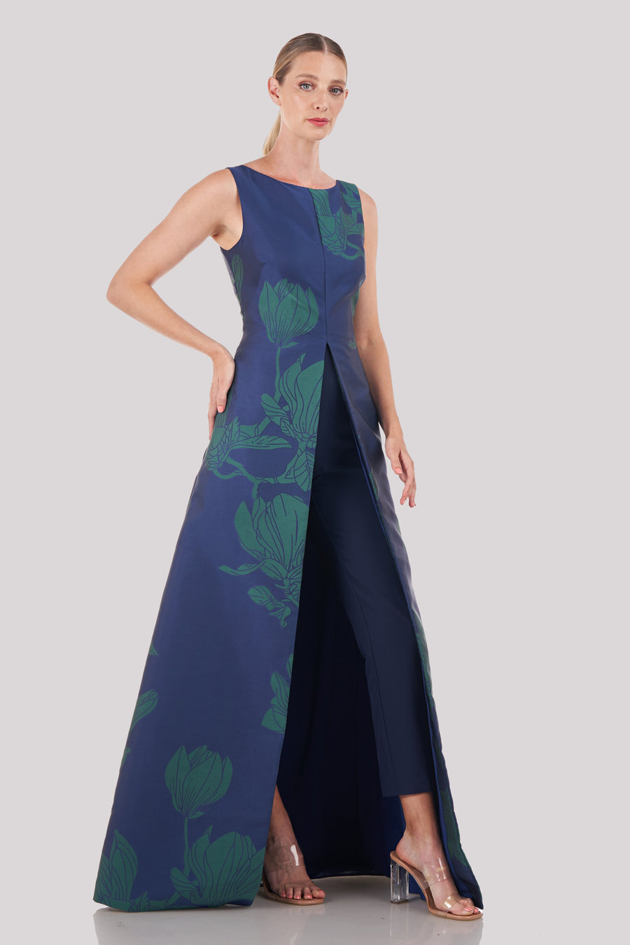 Floral Walk-Through Jumpsuit Kay Unger 5549262 Wholesale