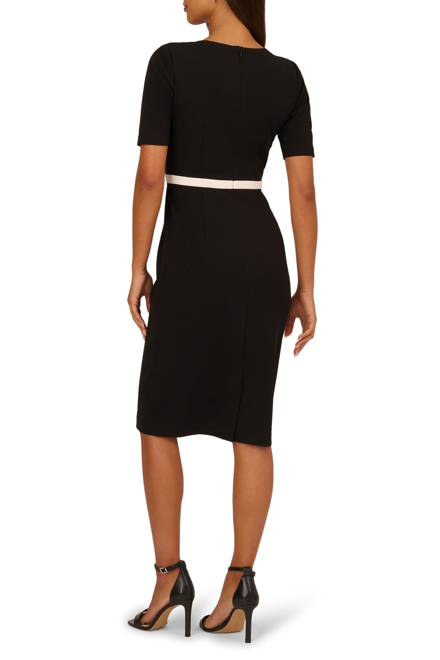 Adrianna Papell AP1D106428 Short Bow Cocktail Dress