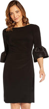 Jersey Draped Short Dress
