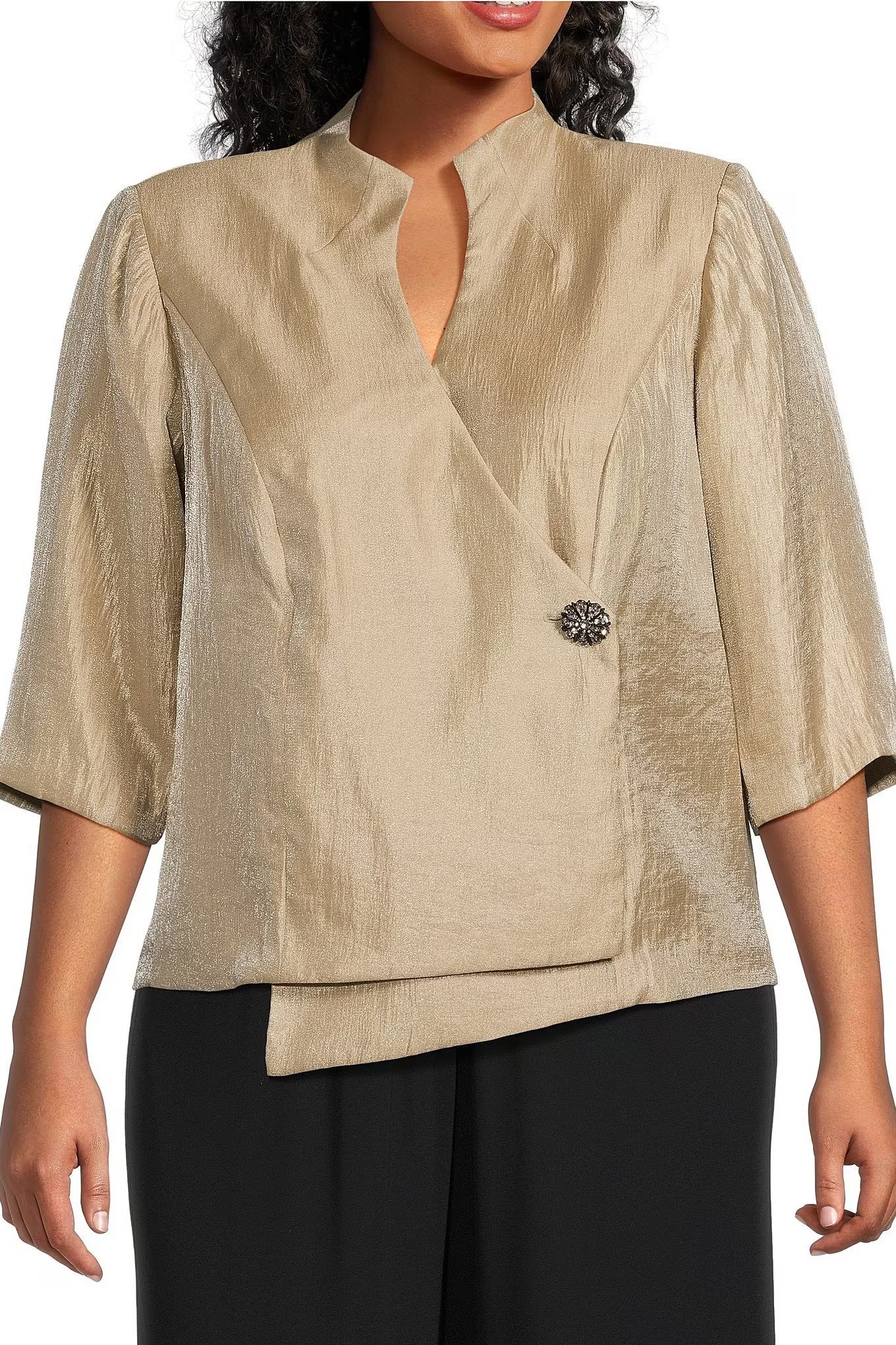 3/4 Sleeve Blouse Alex Evenings 8455281 Wholesale