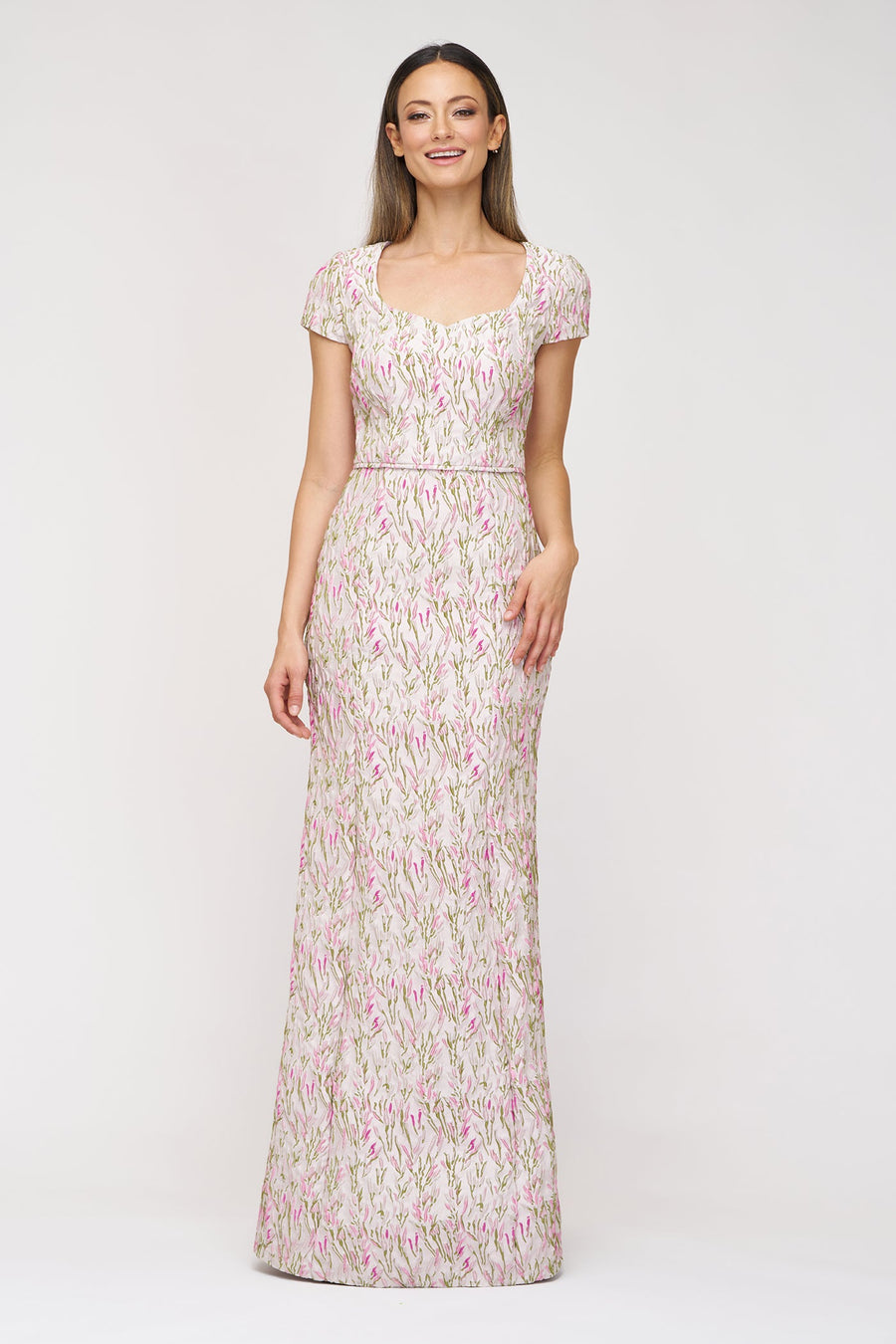 Floral Mermaid Gown JS Collections 86113578 Wholesale