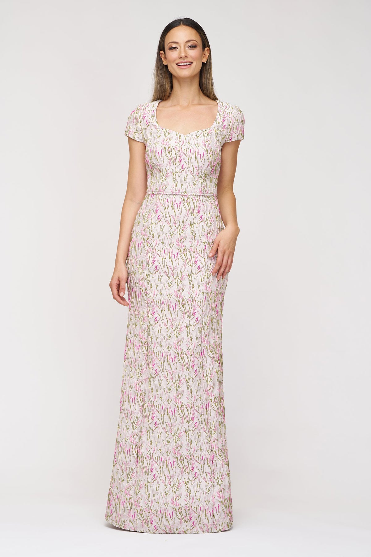 Floral Mermaid Gown JS Collections 86113578 Wholesale