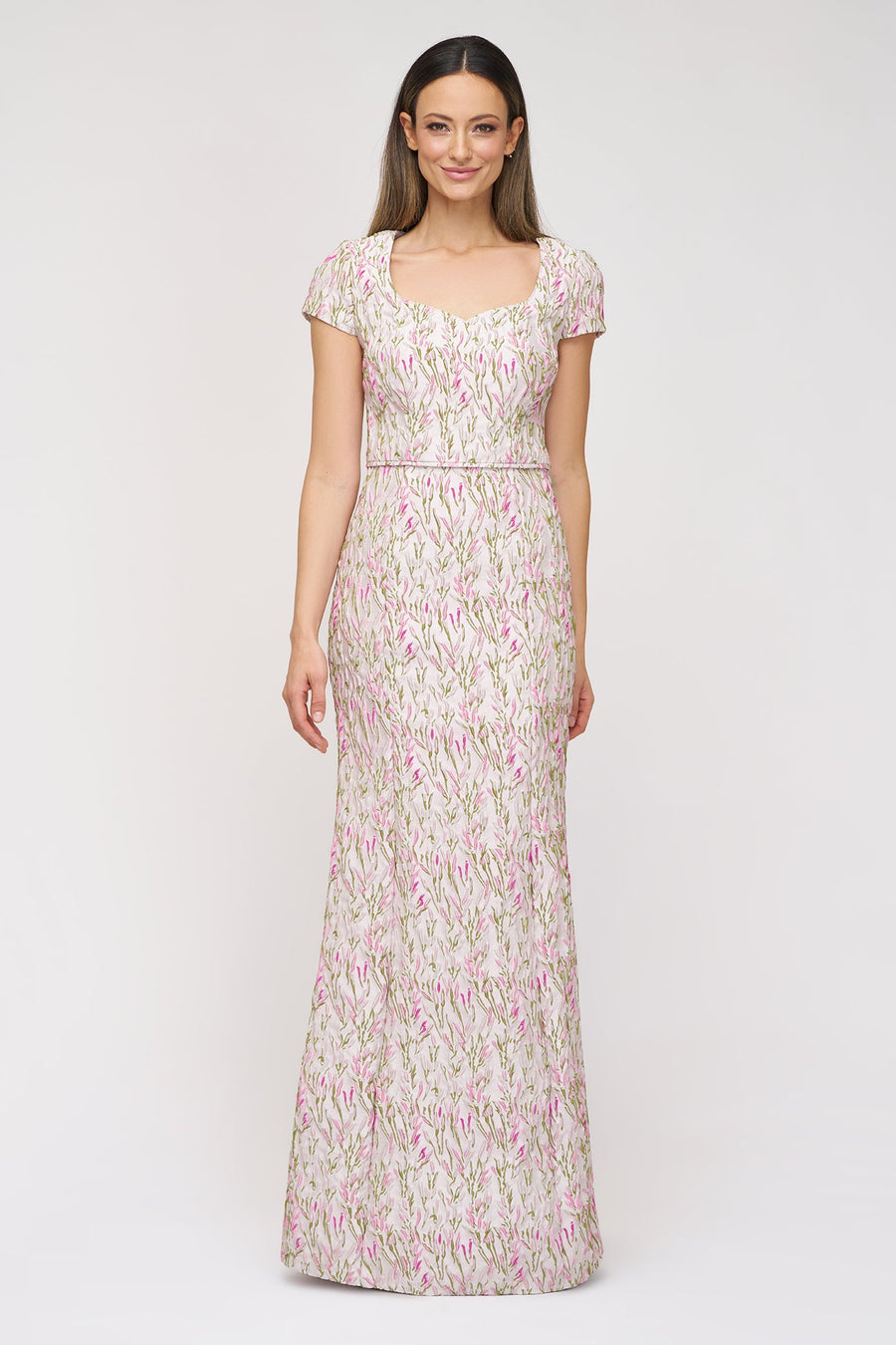 Floral Mermaid Gown JS Collections 86113578 Wholesale