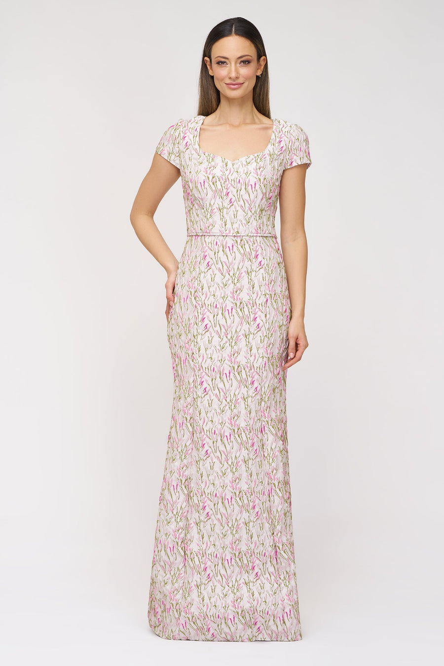 Floral Mermaid Gown JS Collections 86113578 Wholesale
