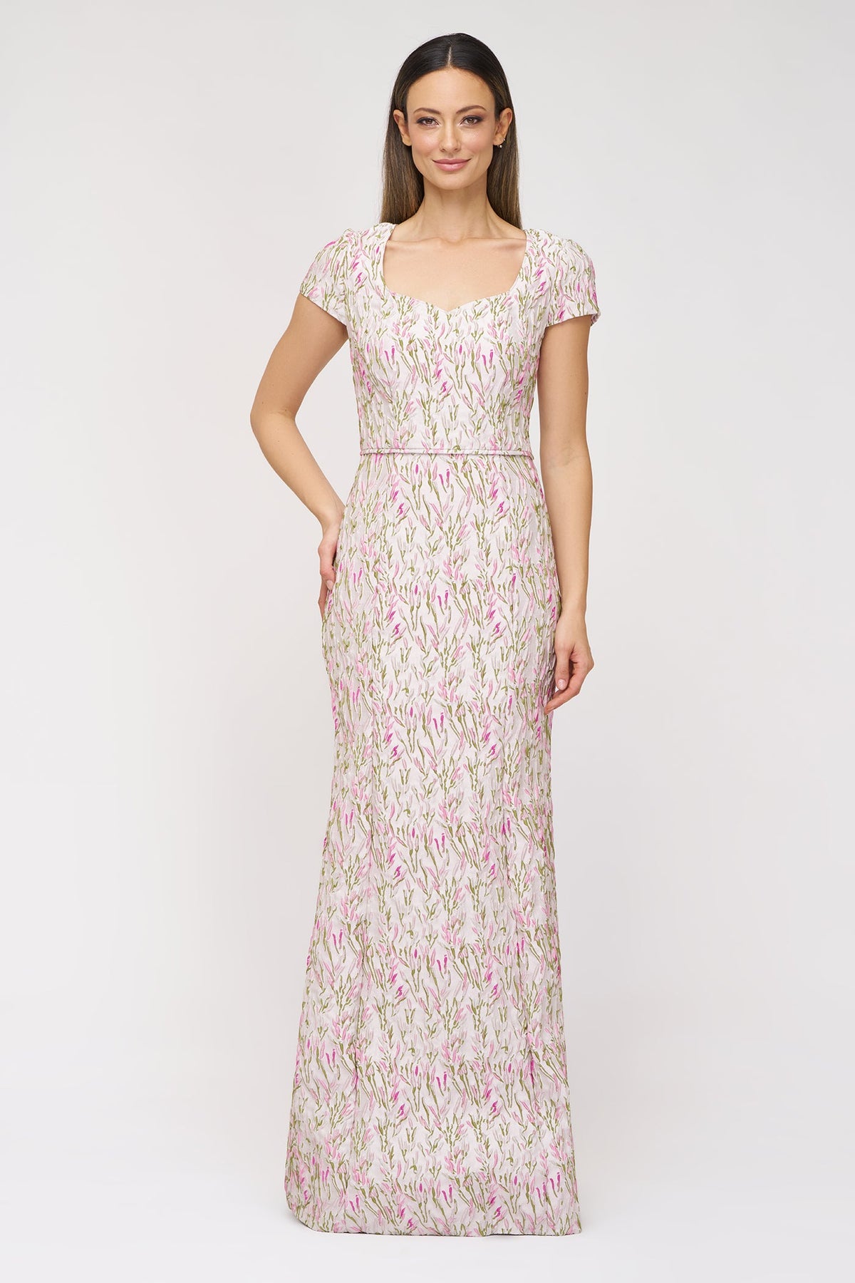 Floral Mermaid Gown JS Collections 86113578 Wholesale
