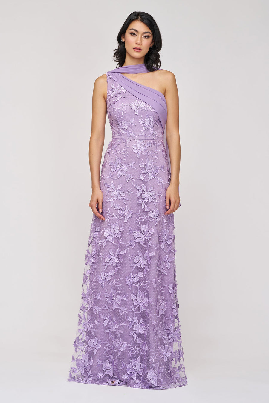 Nola Chiffon Drape Gown JS Collections 86113595 Wholesale