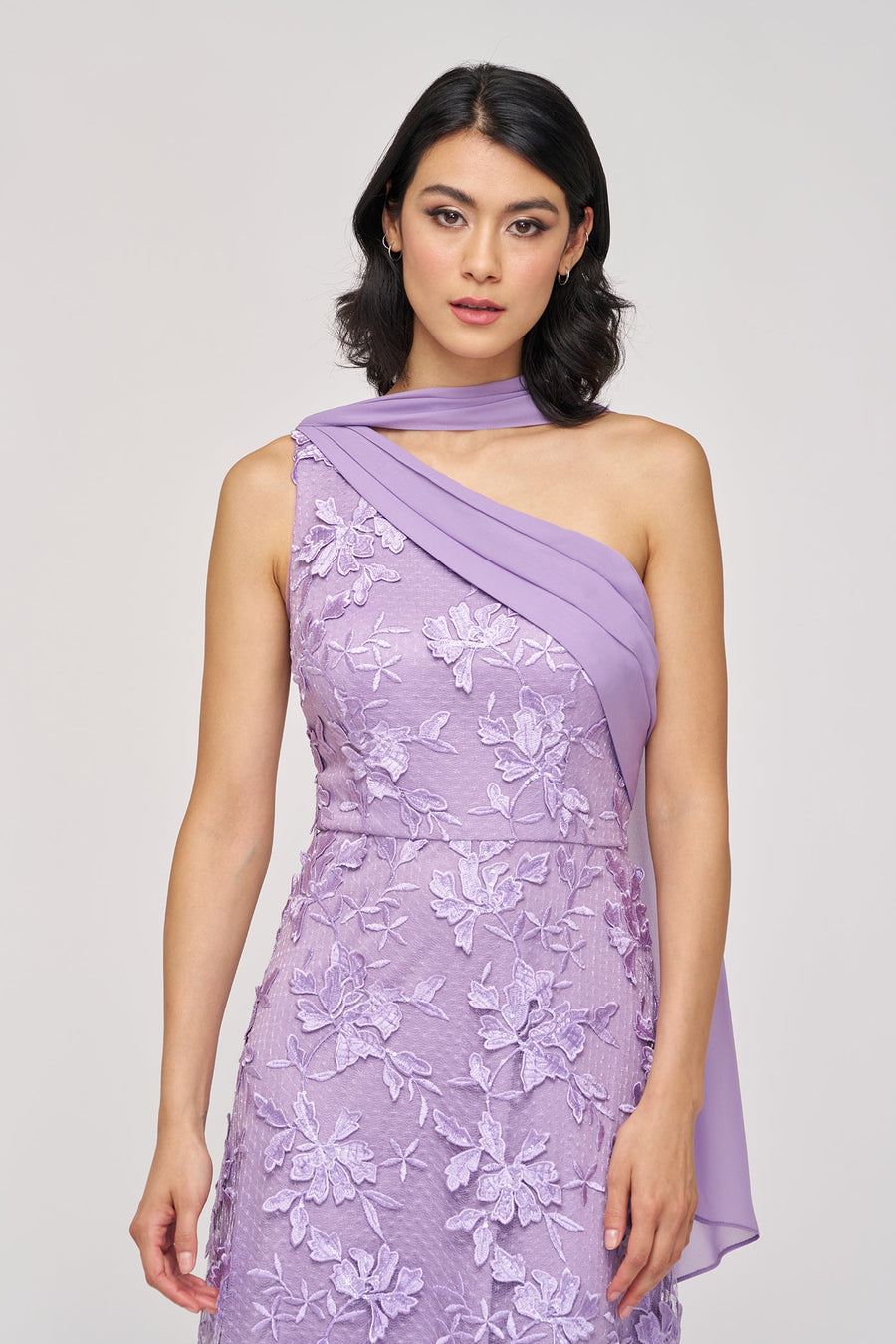 Nola Chiffon Drape Gown JS Collections 86113595 Wholesale