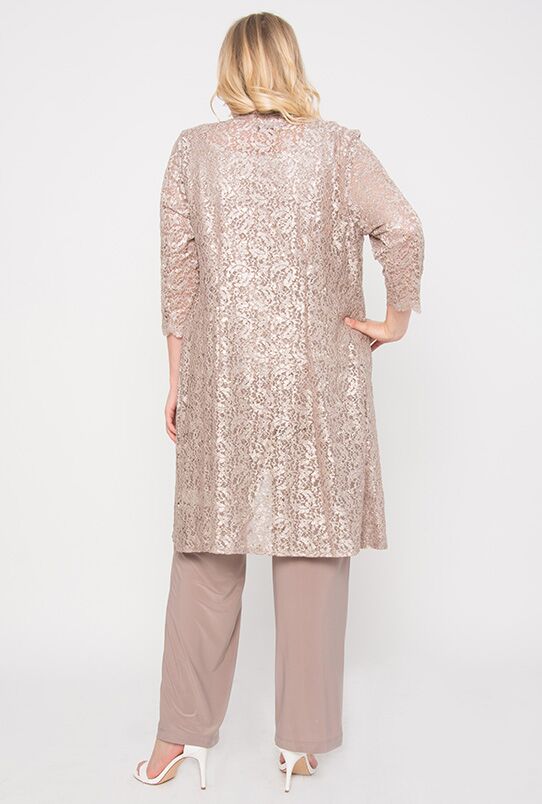 R&M Richards RM1993 Mother of the Bride Long Jacket Pant Suit Wholesale