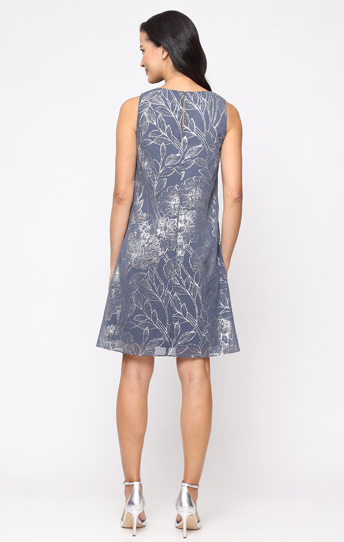 Mother of the Bride Dresses Mother of the Bride Short Cocktail Jacket Dress STEEL