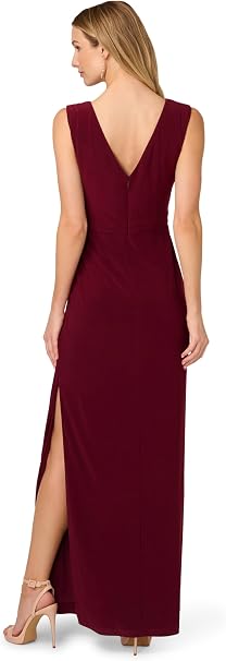 Adrianna Papell Sleeveless Side-Slit Gown AD5E212322 Wholesale