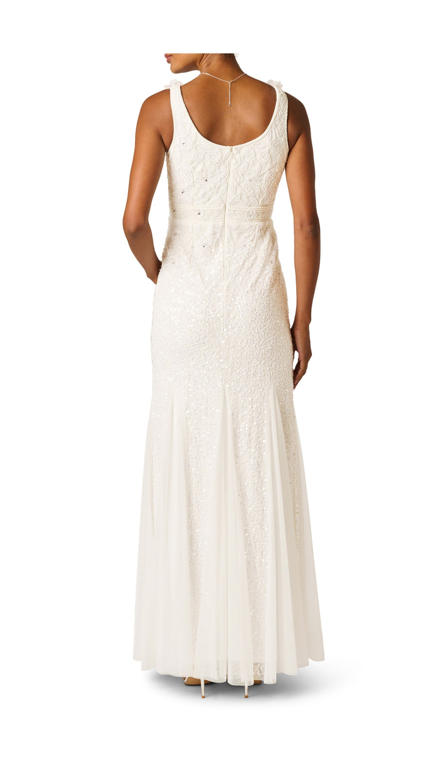 Beaded Godet Mermaid Gown Adrianna Papell 212746 Wholesale