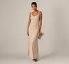 Adrianna Papell AP1E213105 Long Beaded Mermaid Dress