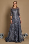 Long Formal Lace Evening Dress Wholesale