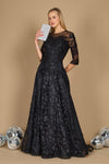 Long Formal Lace Evening Dress Wholesale