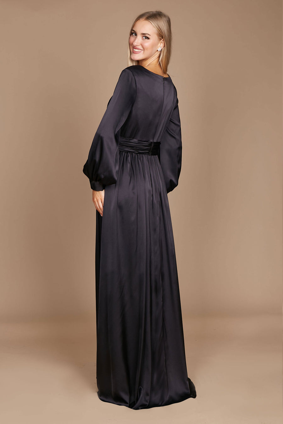 Long Sleeve Formal Evening Party Dress Wholesale