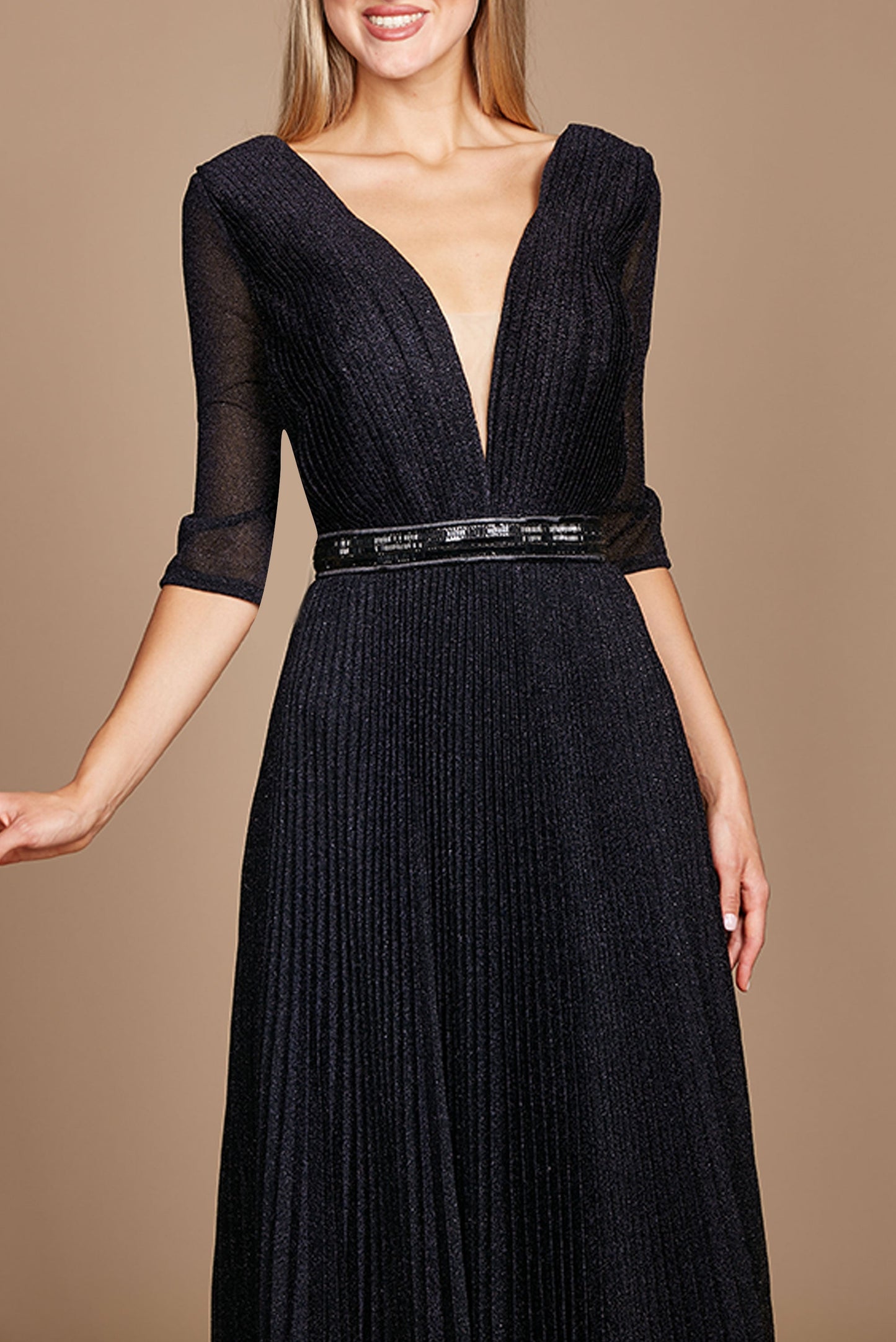 Long Sleeve Formal Evening Dress Wholesale