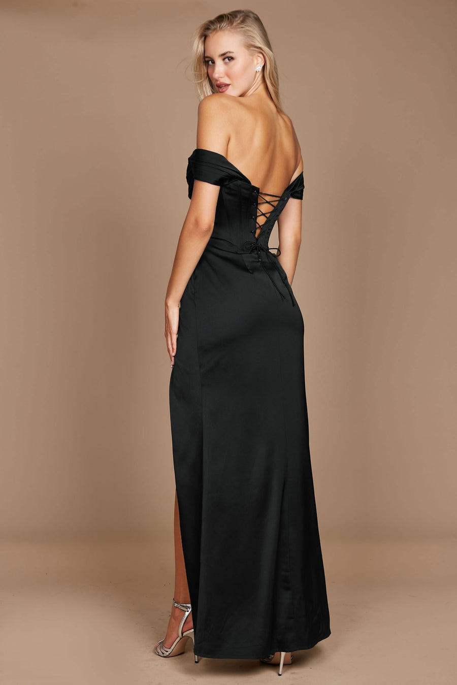 Corset Satin Formal Evening Dress Wholesale