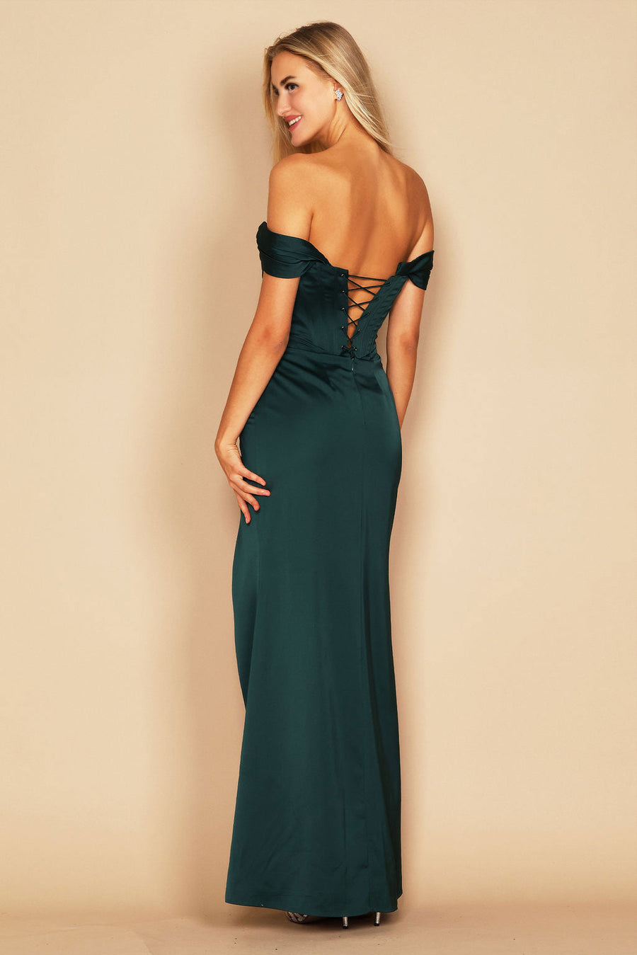 Corset Satin Formal Evening Dress Wholesale