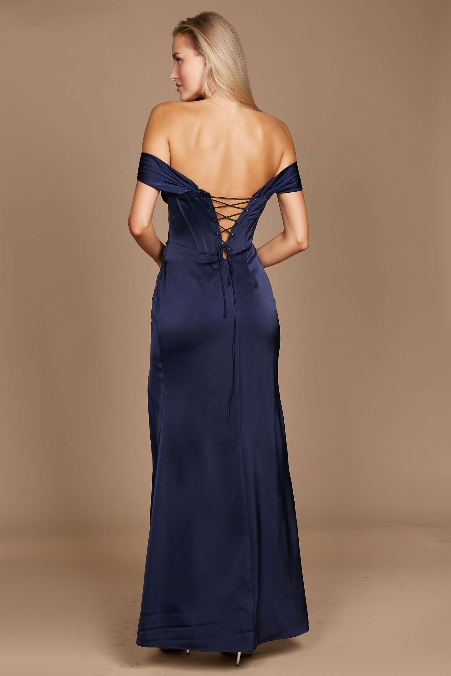 Corset Satin Formal Evening Dress Wholesale