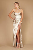 Corset Cowl Long Prom Dress  Wholesale