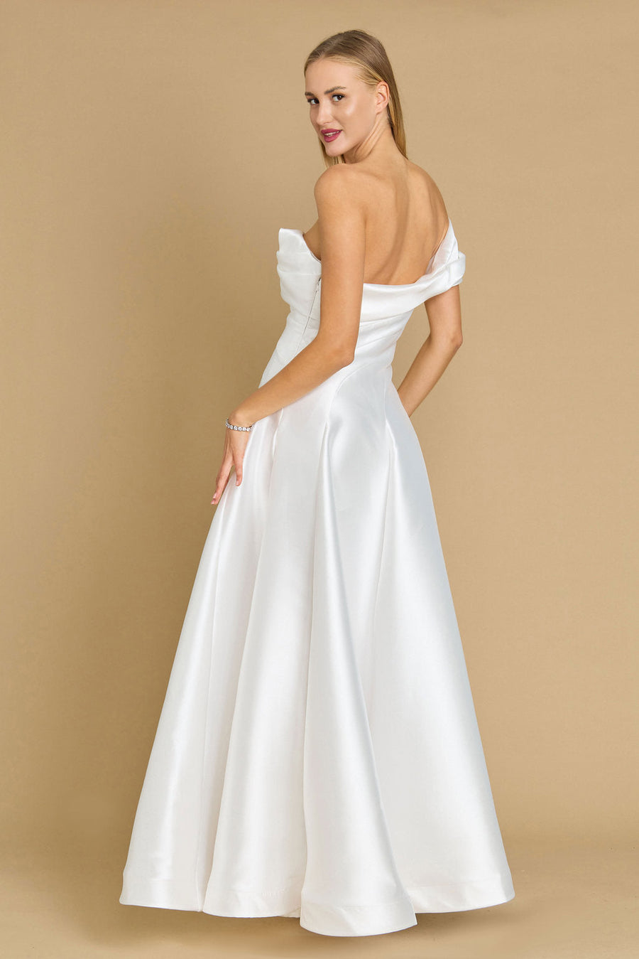 One Shoulder Long Formal Ball Gown Dress Wholesale