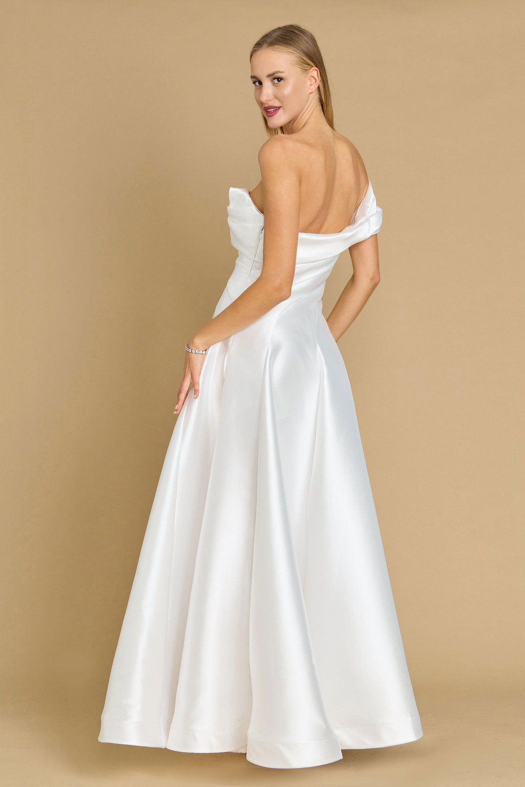 One Shoulder Long Formal Ball Gown Dress Wholesale
