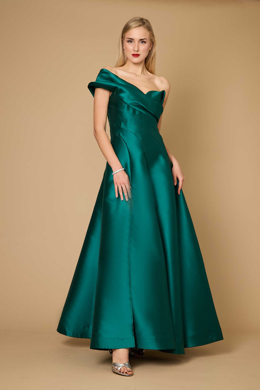 One Shoulder Long Formal Ball Gown Dress Wholesale