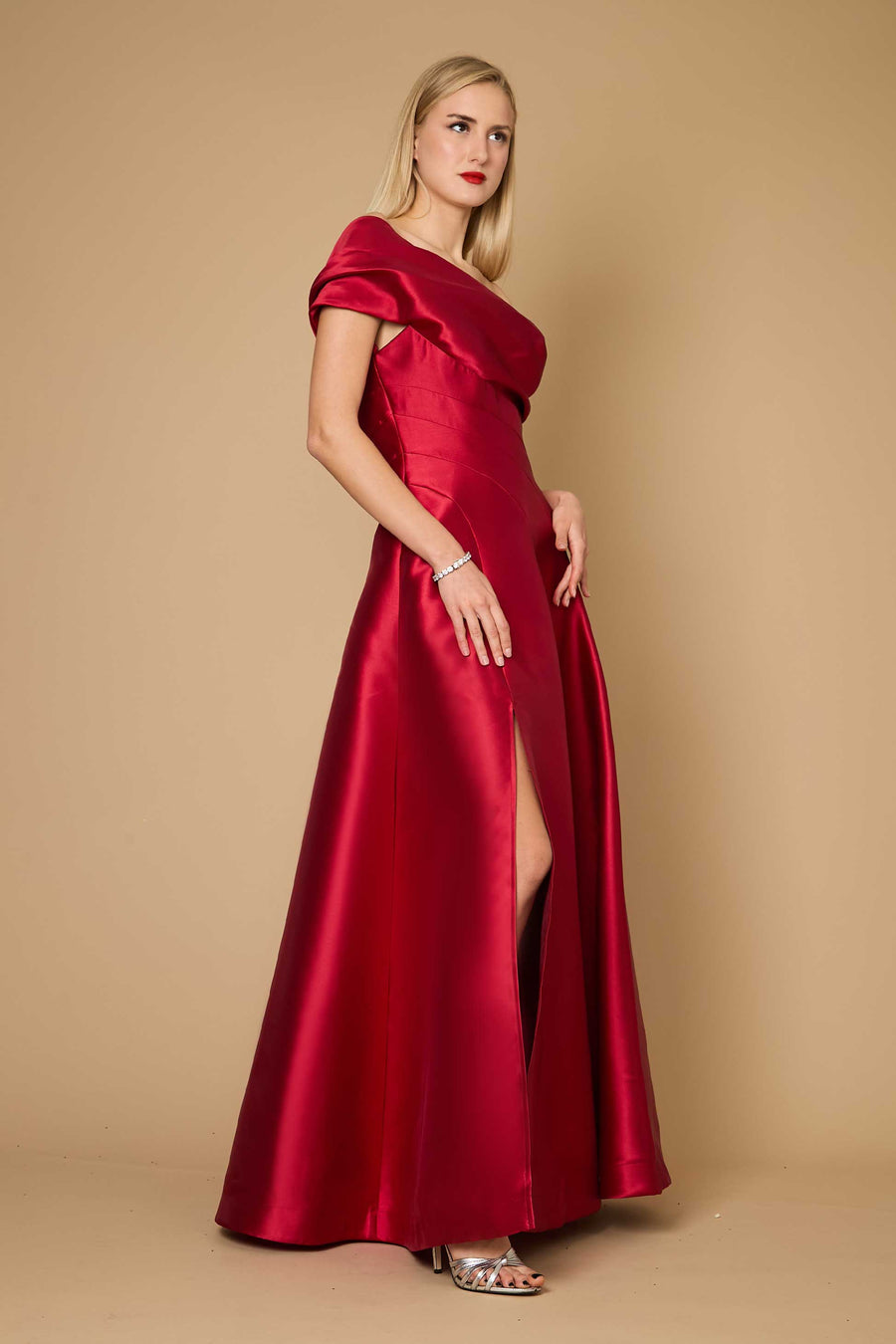 One Shoulder Long Formal Ball Gown Dress Wholesale