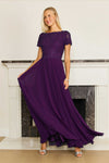 Short Sleeve Mother Of The Bride Evening Dress Wholesale