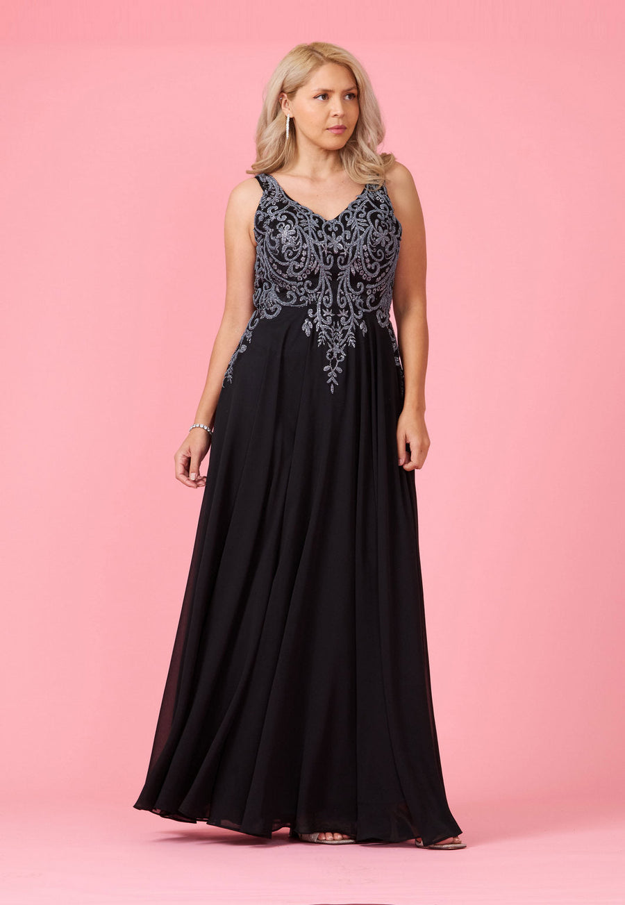 Long Formal Party Dress Plus Size Black Tie Wholesale