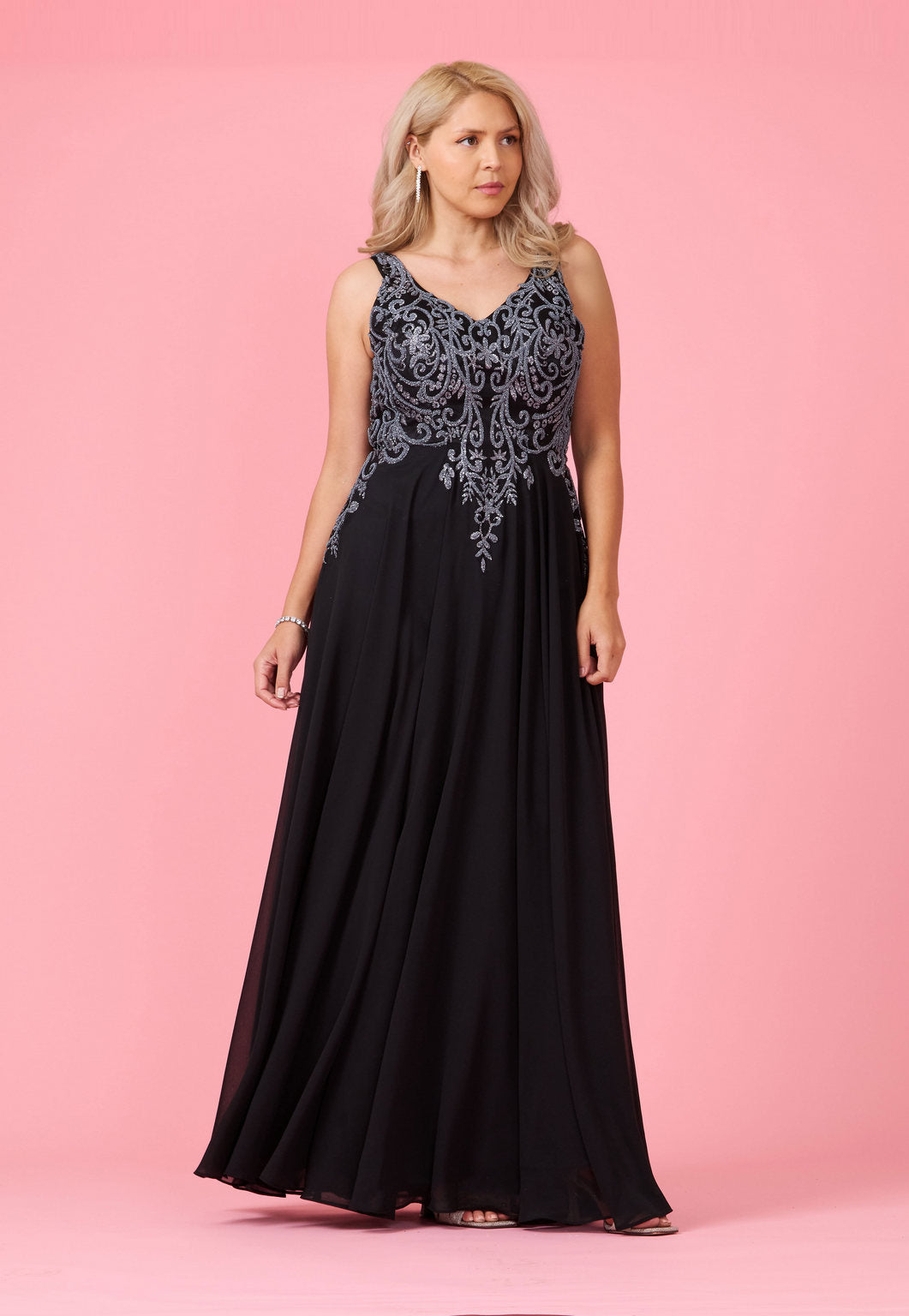 Long Formal Party Dress Plus Size Black Tie Wholesale