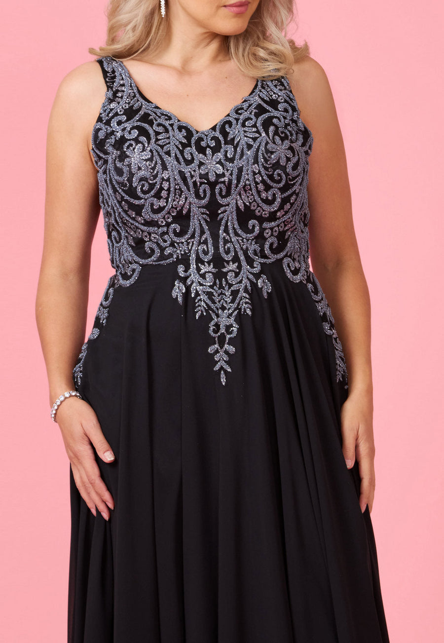 Long Formal Party Dress Plus Size Black Tie Wholesale