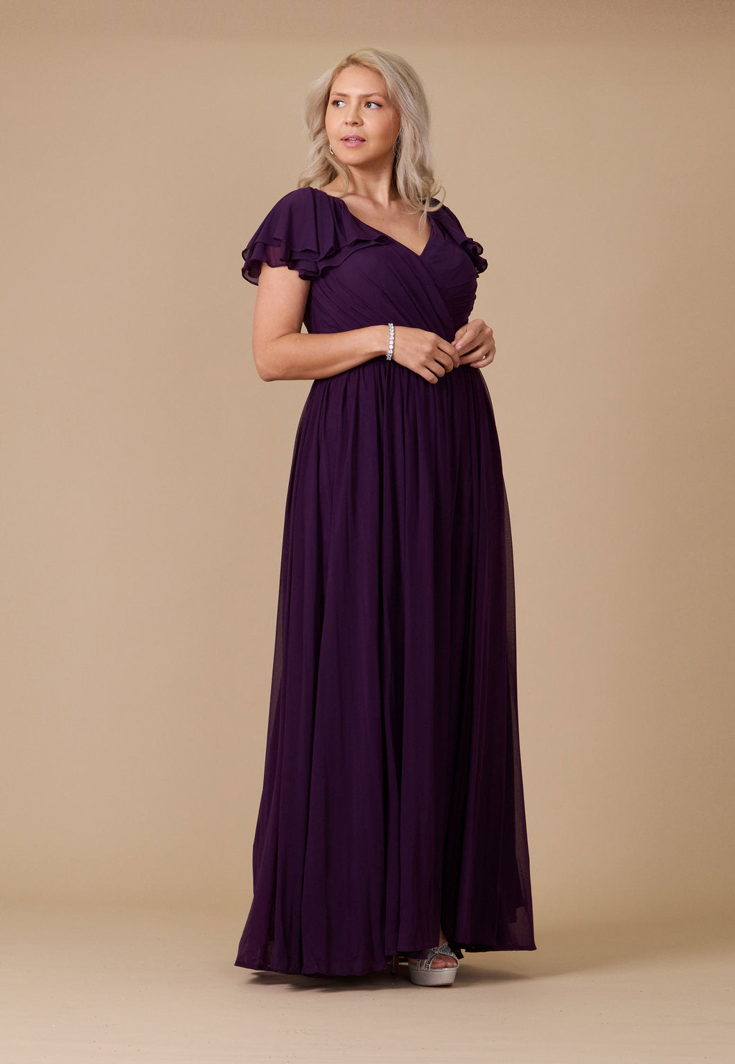 Short Sleeve Formal Mother of the Bride Dress Wholesale
