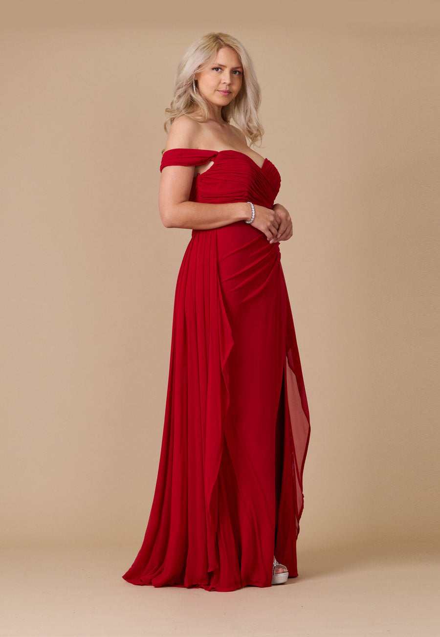 Off Shoulder Long Formal Evening Dress Wholesale