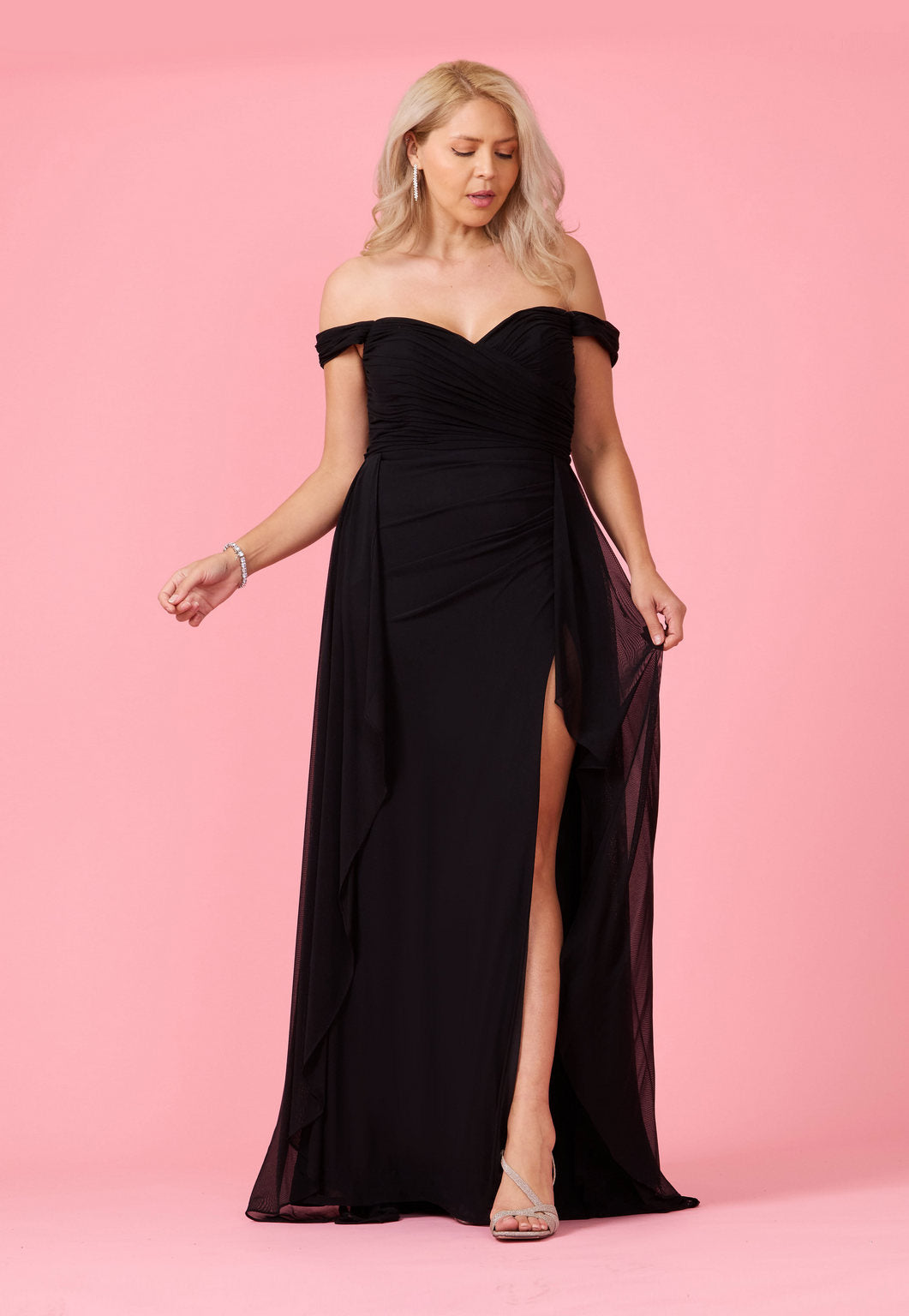 Off Shoulder Long Formal Evening Dress Wholesale