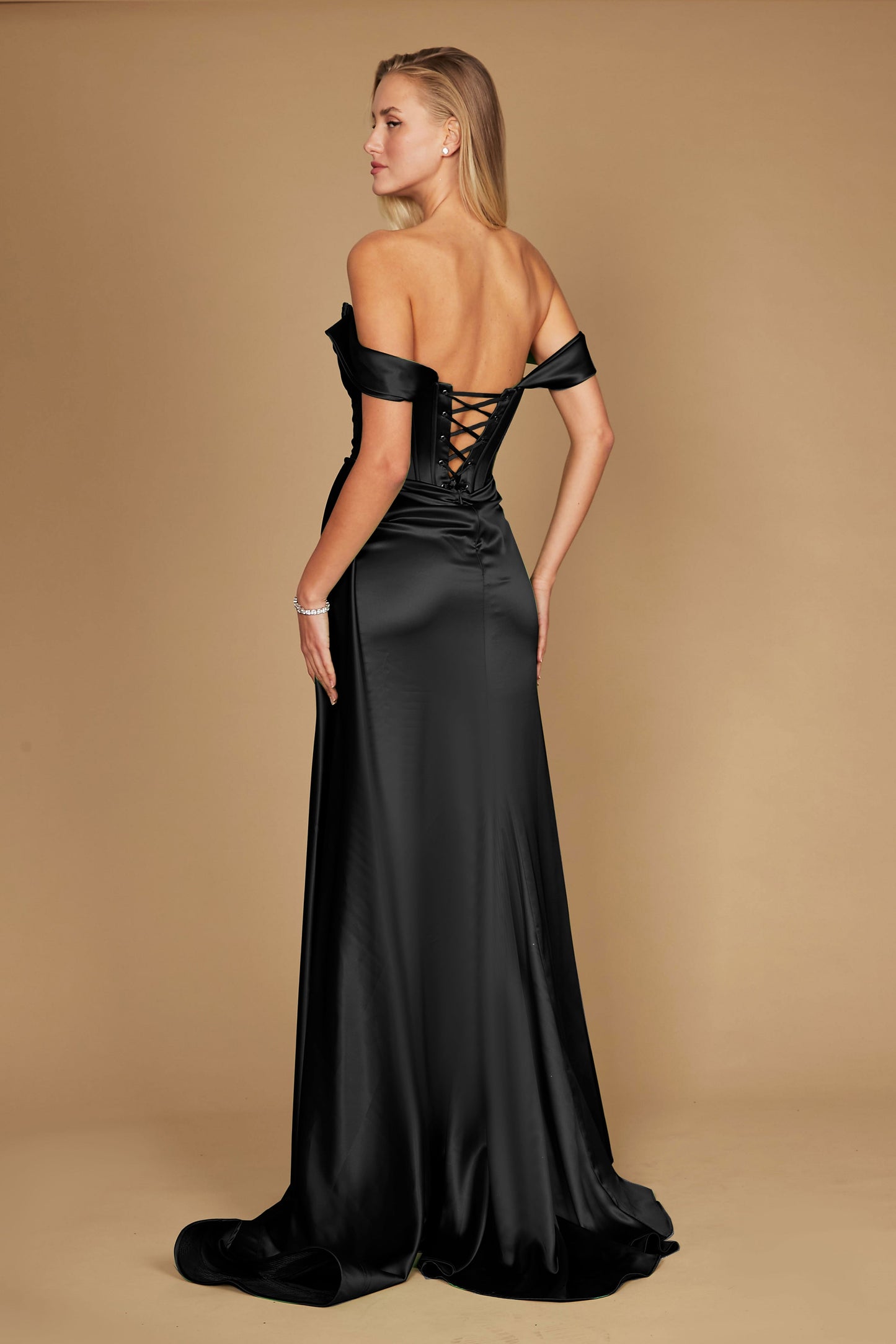 Long Off Shoulder Formal Prom Evening Dress Wholesale