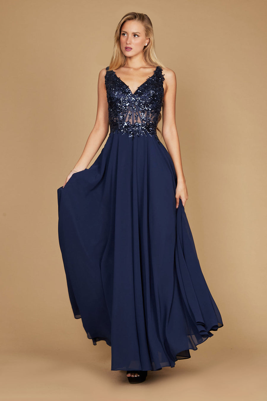 Long Thick Strap Formal Mother Of The Bride Dress Wholesale
