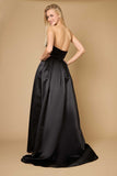 Long Black Formal Ball Gown Party Dress Wholesale