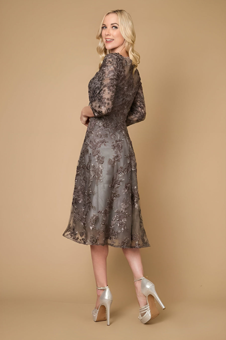Short Cocktail Lace Mother of the Bride Dress Wholesale