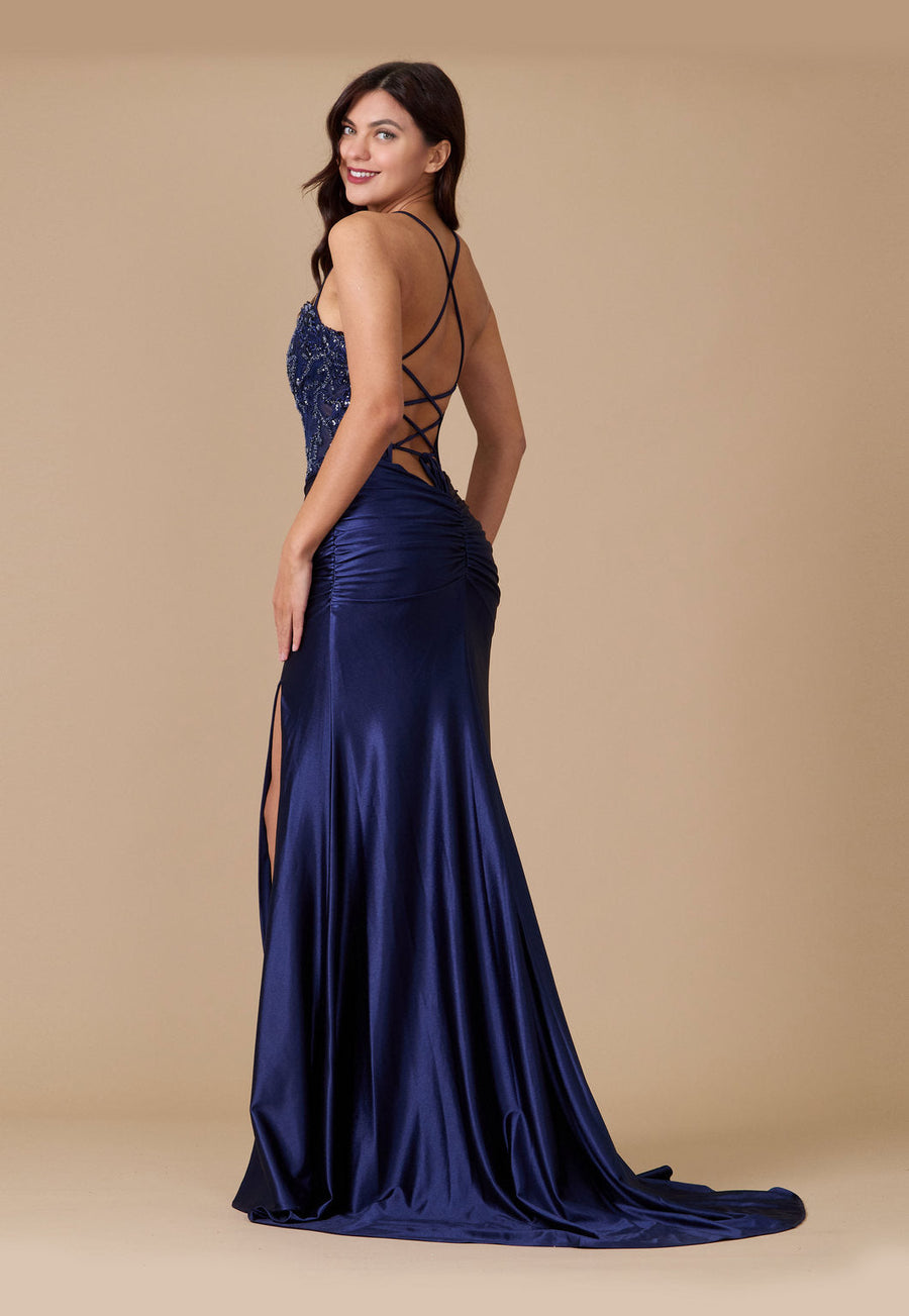 Open Back Long Sexy Formal Prom Dress Wholesale