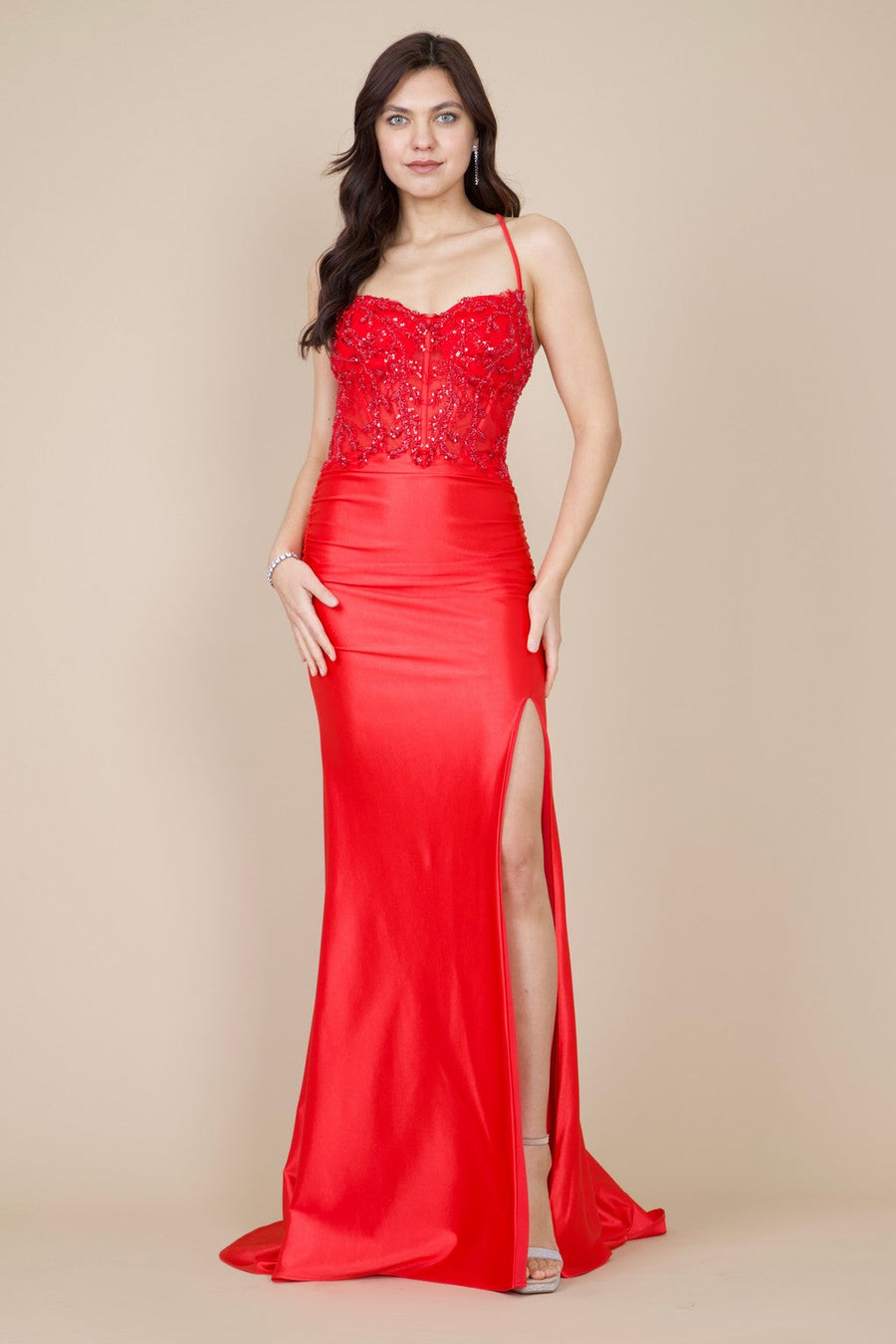 Open Back Long Sexy Formal Prom Dress Wholesale