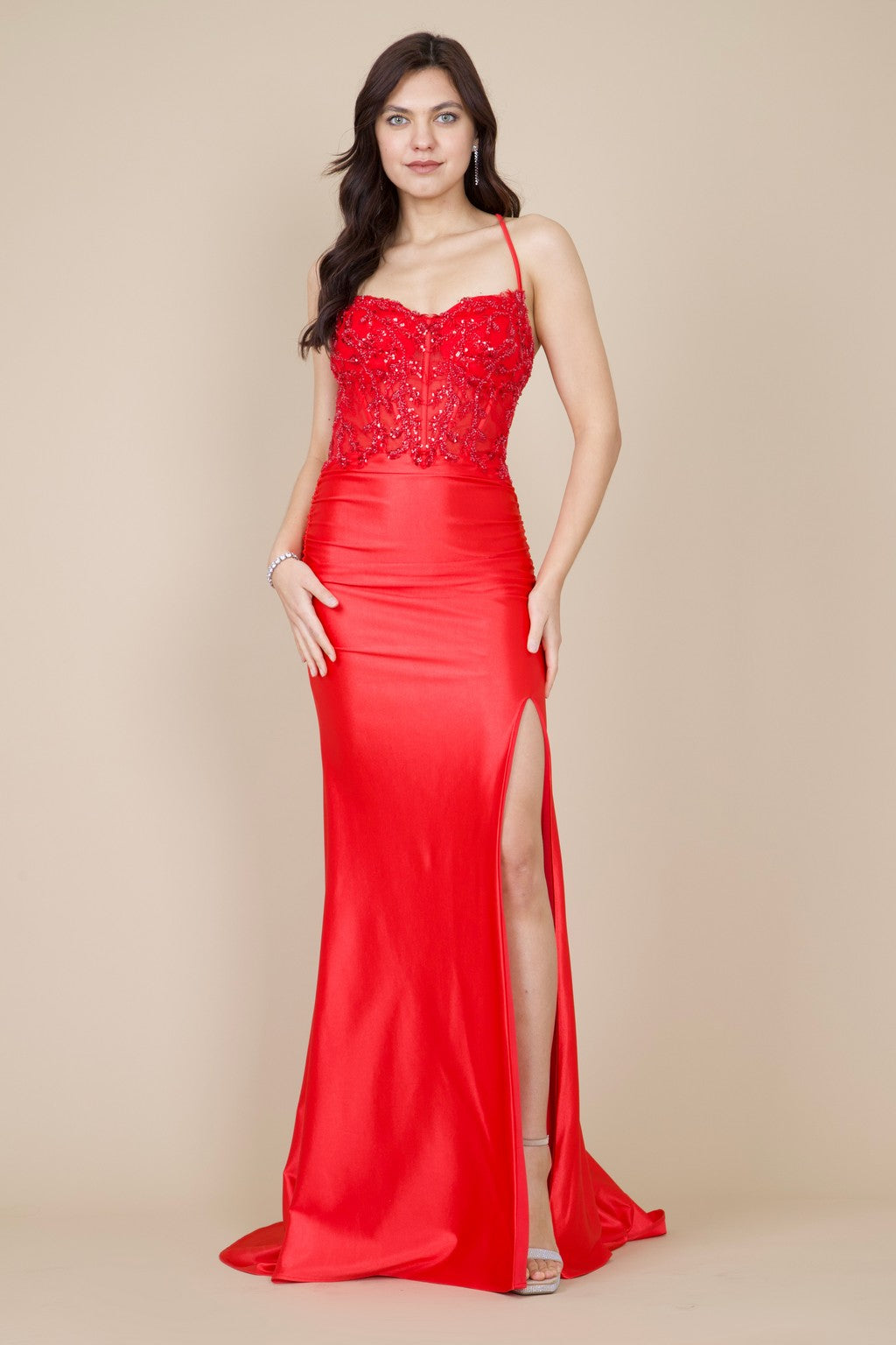 Open Back Long Sexy Formal Prom Dress Wholesale