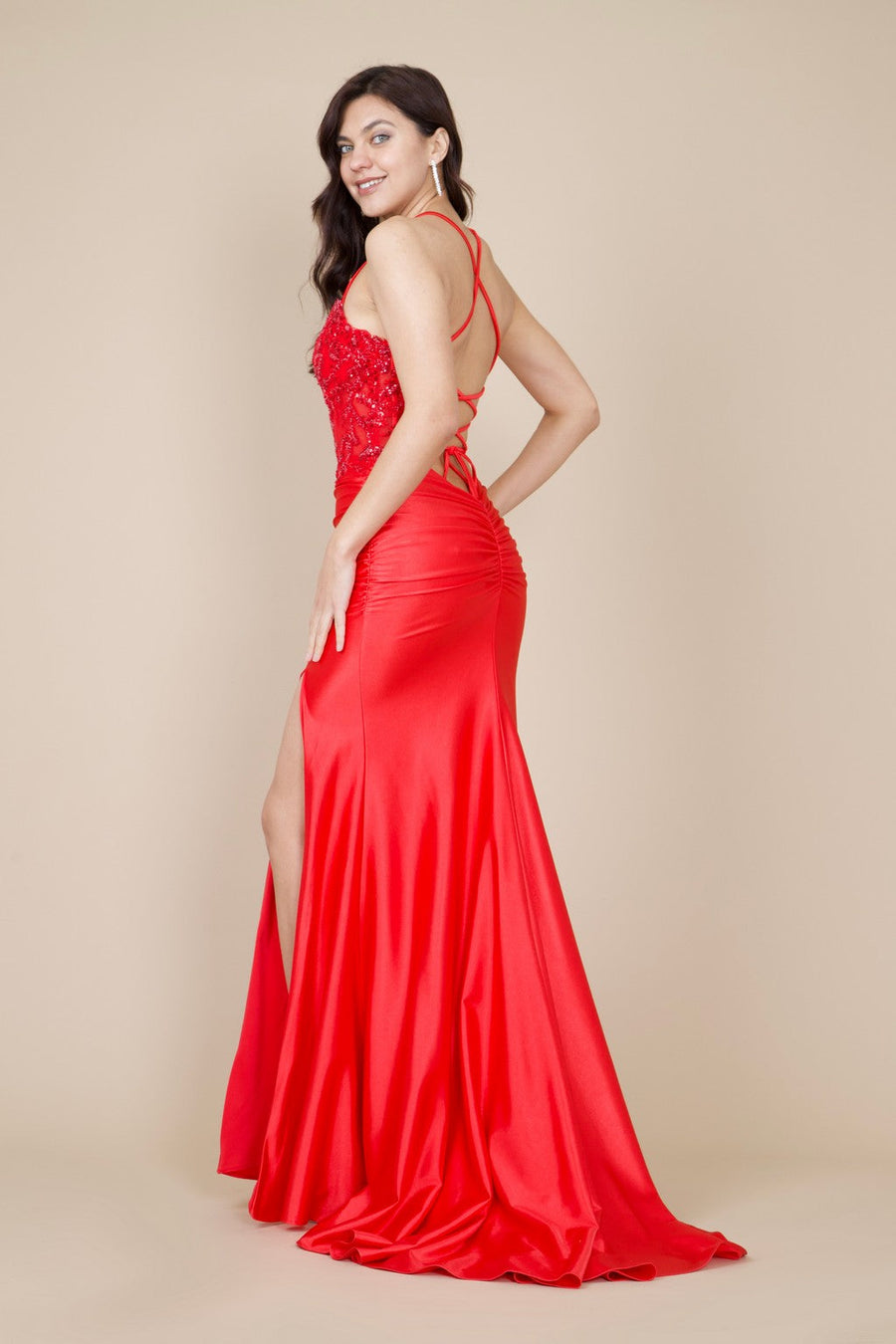 Open Back Long Sexy Formal Prom Dress Wholesale