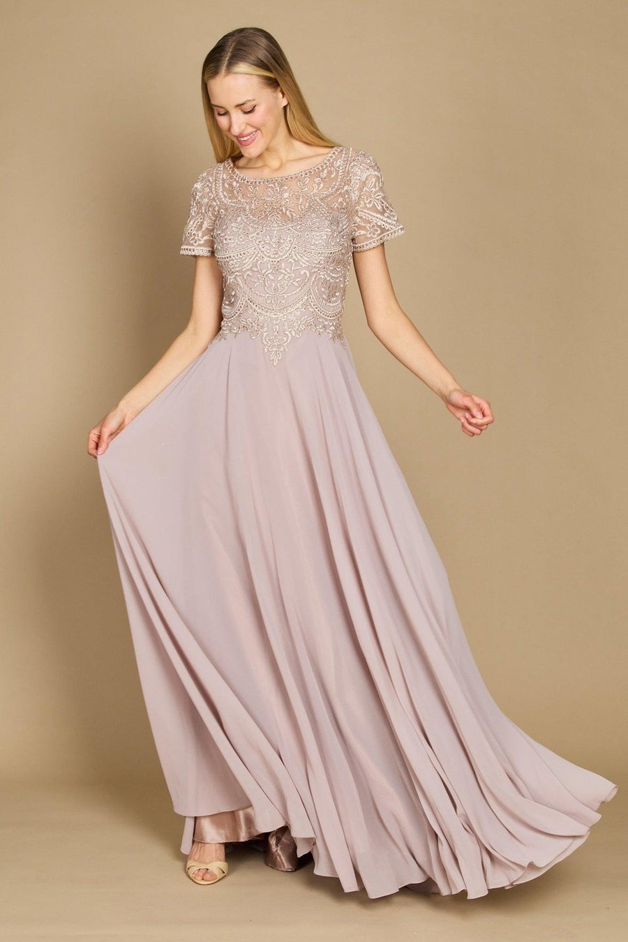 Short Sleeve Formal Mother of the Bride Dress Wholesale