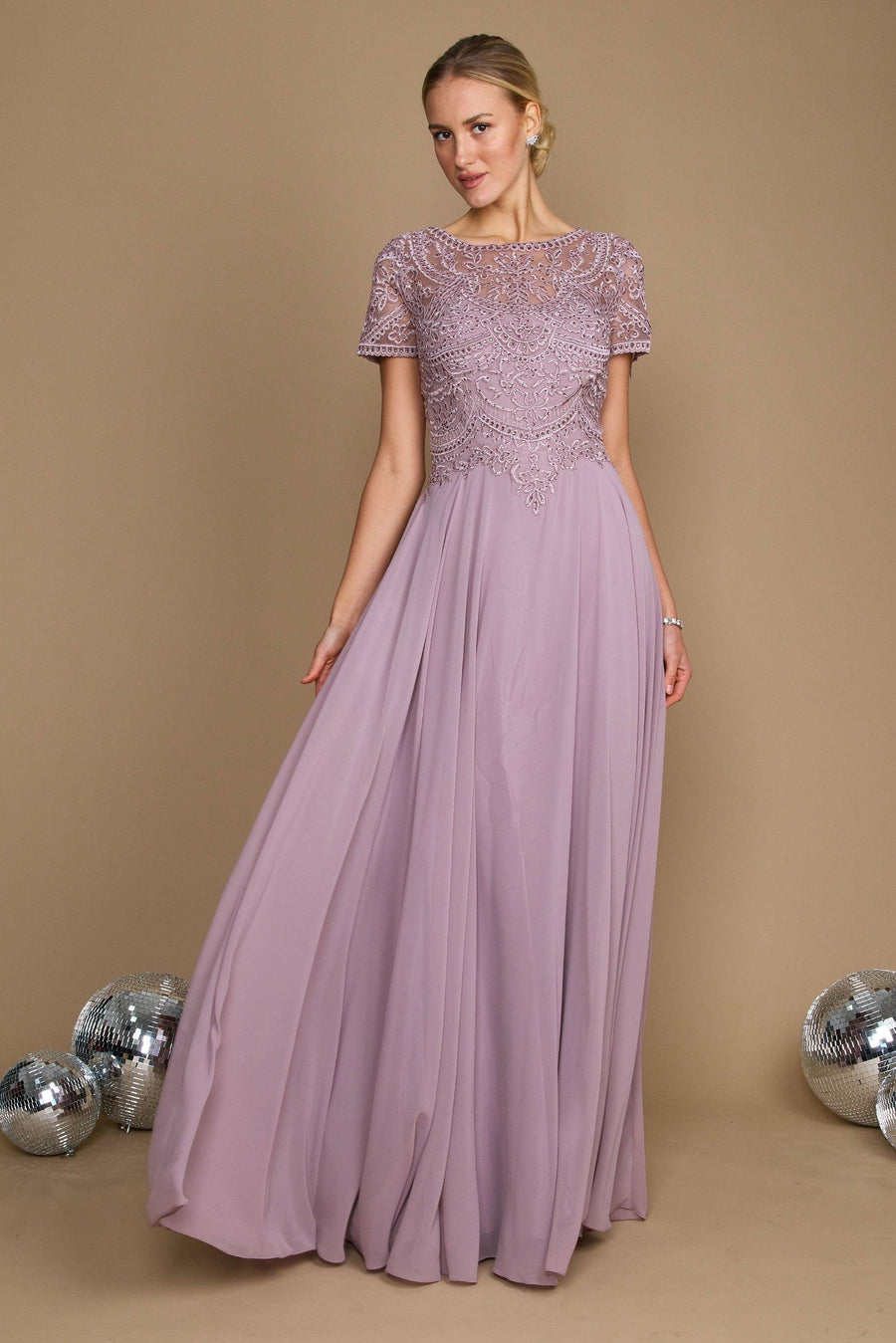 Short Sleeve Formal Mother of the Bride Dress Wholesale