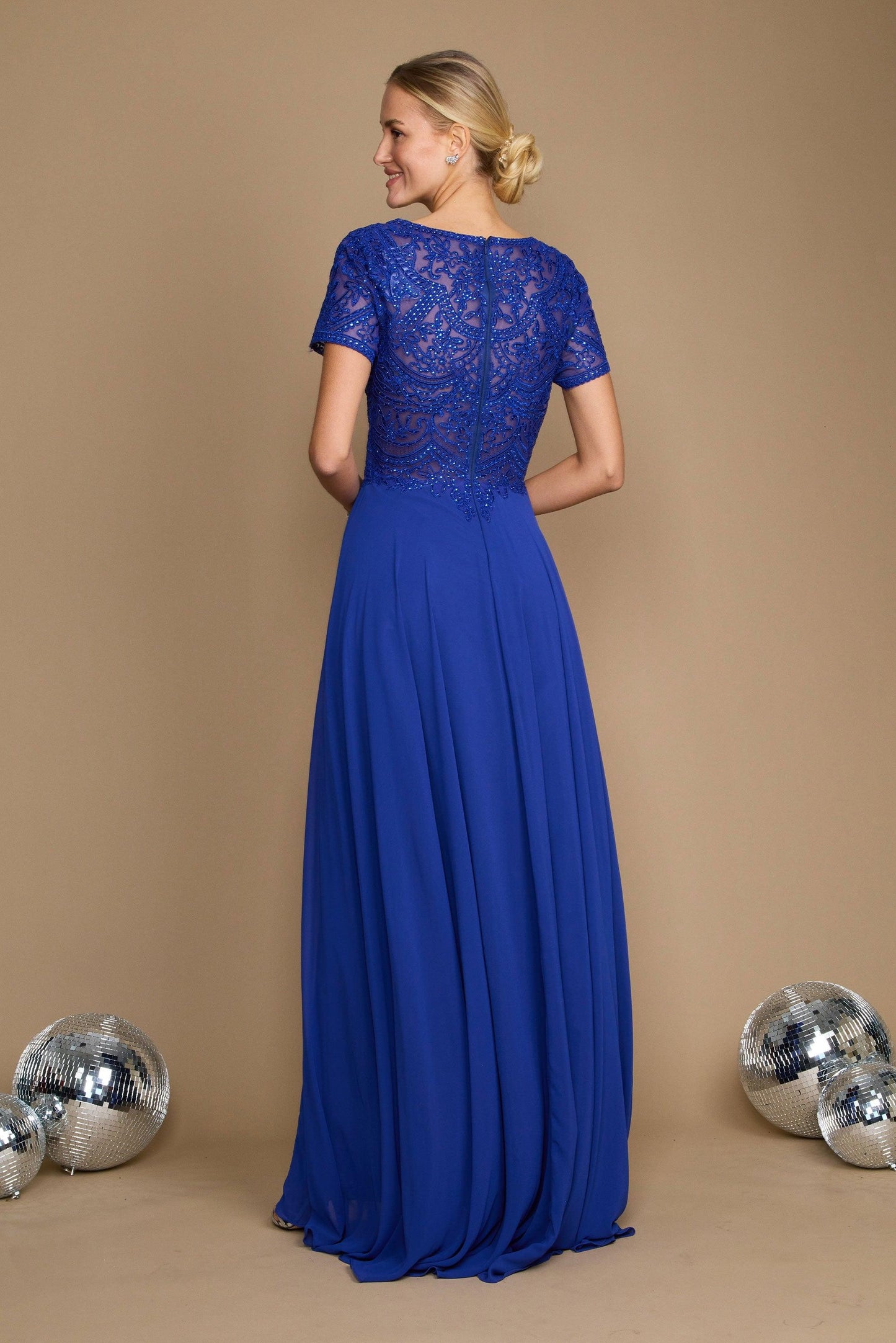 Short Sleeve Formal Mother of the Bride Dress Wholesale