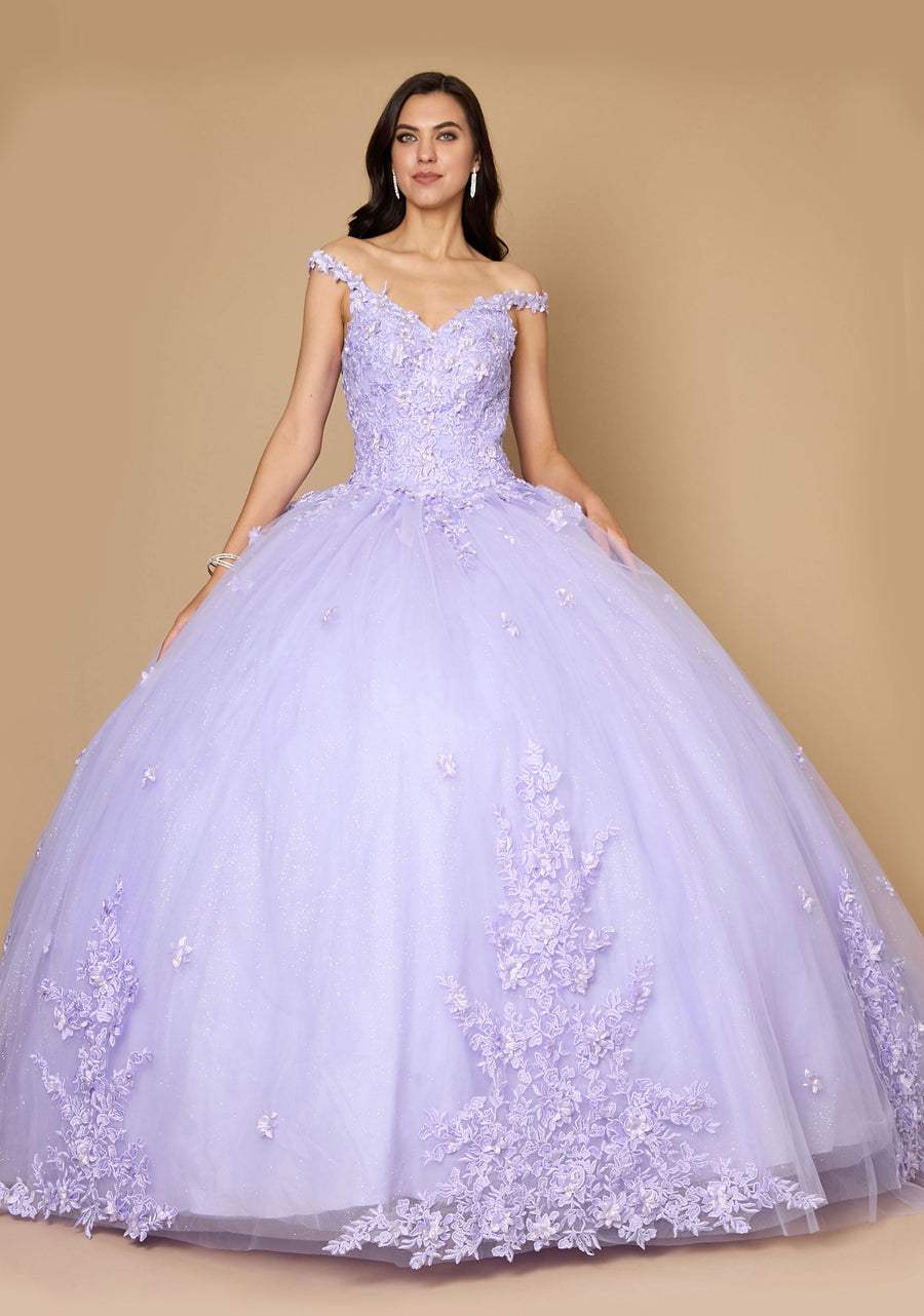 Quinceniera Dresses Long Sweet 16 Quinceanera Ball Gown Lilac