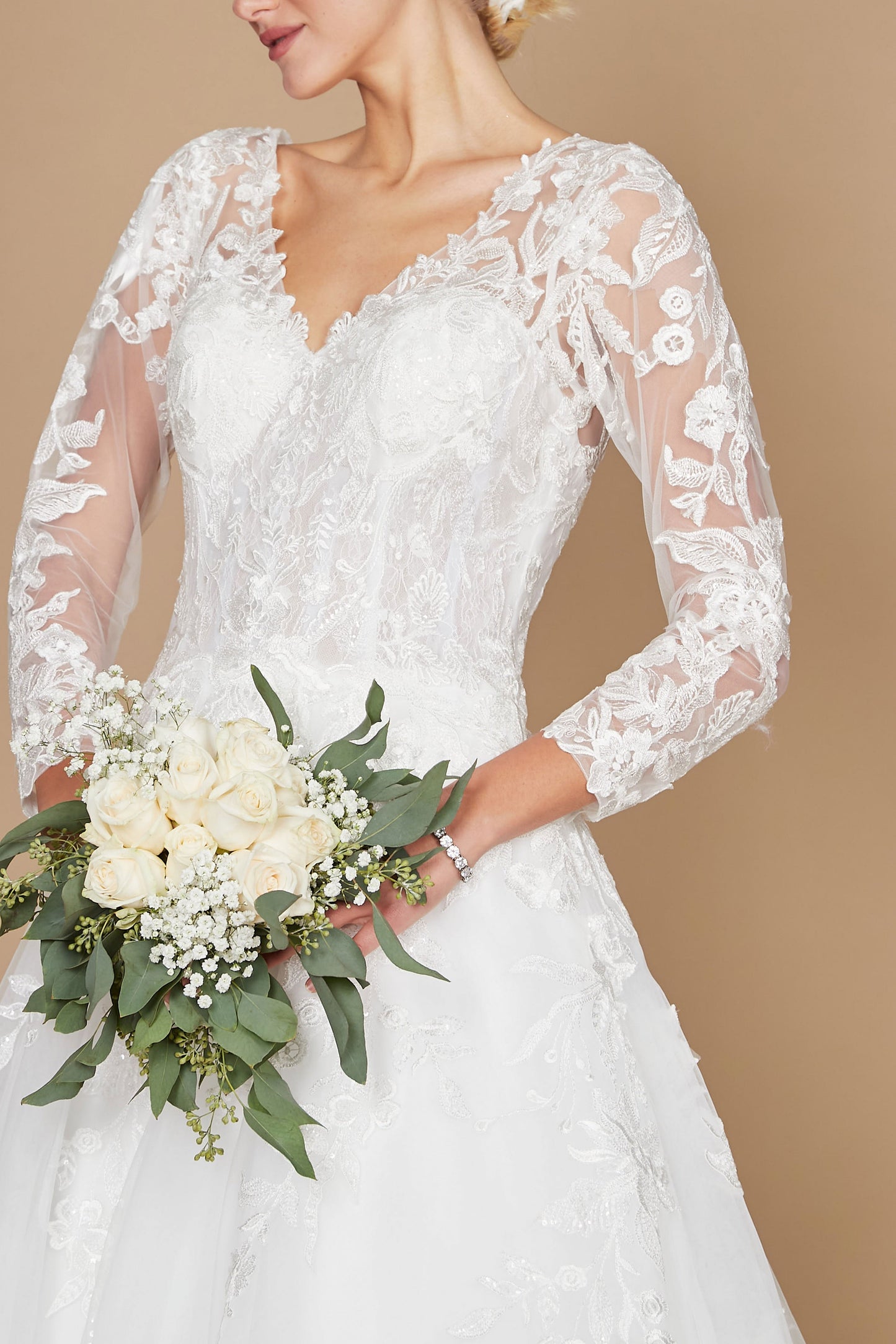 Long Sleeve Wedding Dress Wholesale