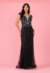 Fully Beaded Long Couture Formal Evening Dress Wholesale
